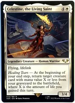 Celestine, the Living Saint Universes Beyond: Warhammer 40000 Regular - Image 2