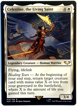 Celestine, the Living Saint Universes Beyond: Warhammer 40000 Regular - Image 4