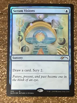 MTG *Serum Visions 032 Foil X1 * (NM) Secret Lair Drop Series Magic Free Ship - Image 1