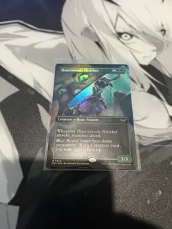 MTG Hauntwoods Shrieker (Borderless) Duskmourn: House of Horror Foil - Image 3