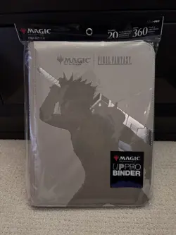 Ultra-Pro - Final Fantasy - Premium Zipper 9-Pocket Binder - Cloud MTG - Image 3