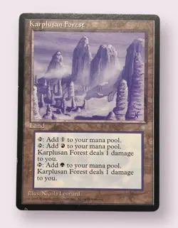MTG Karplusan Forest | Ice Age Regular - Image 1