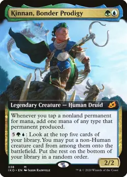 Kinnan, Bonder Prodigy (Extended Art) Ikoria: Lair of Behemoths Regular - Image 1