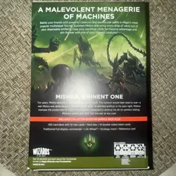 The Brothers' War Commander Deck Mishra's Burnished Banner MTG Brand New Sealed - Image 11