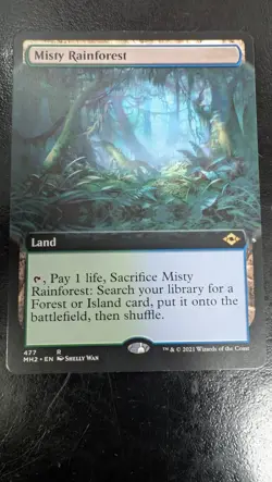 Misty Rainforest (Extended Art) Modern Horizons 2 Regular - Image 2
