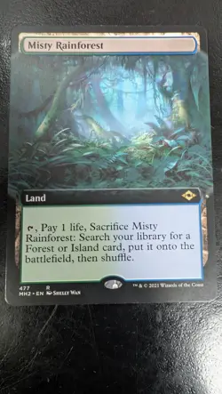 Misty Rainforest (Extended Art) Modern Horizons 2 Regular - Image 8
