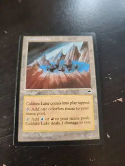Caldera Lake [Tempest] Magic MTG m3 - Image 1