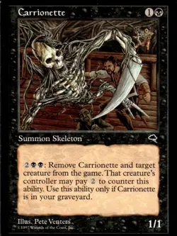 Have one to sell?Sell now1 x Carrionette - Tempest - LP - MTG - EOF - Image 1