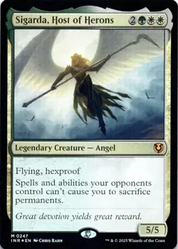 Sigarda, Host of Herons (Foil) - Innistrad Remastered - Magic MTG NM - Image 1