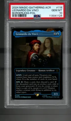 Leonardo da Vinci [Foil] #118 Magic Assassin's Creed - Image 1