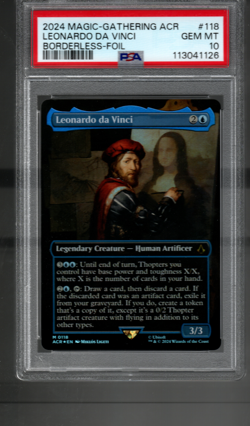Leonardo da Vinci [Foil] #118 Magic Assassin's Creed - Image 3