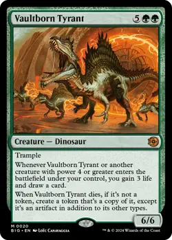 Vaultborn Tyrant Outlaws of Thunder Junction: the Big Score Foil - Image 1