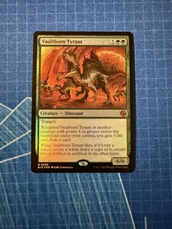 Vaultborn Tyrant Outlaws of Thunder Junction: the Big Score Foil - Image 2