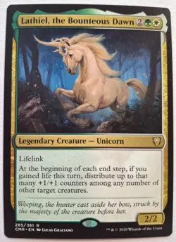 Lathiel, the Bounteous Dawn Commander Legends, Magic the Gathering, Rare NM MTG - Image 1