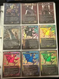 Traveling Chocobo (Borderless) (Neon Ink Blue) Final Fantasy Foil - Image 12