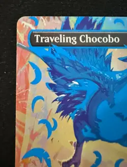 Traveling Chocobo (Borderless) (Neon Ink Blue) Final Fantasy Foil - Image 15