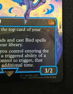 Traveling Chocobo (Borderless) (Neon Ink Blue) Final Fantasy Foil - Image 16