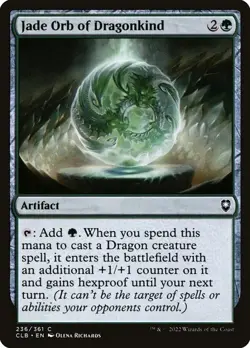 Jade Orb of Dragonkind Commander Legends: Battle for Baldur's Gate Regular - Image 2
