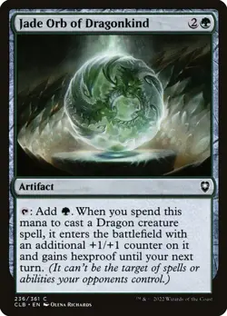 Jade Orb of Dragonkind Commander Legends: Battle for Baldur's Gate Regular - Image 3