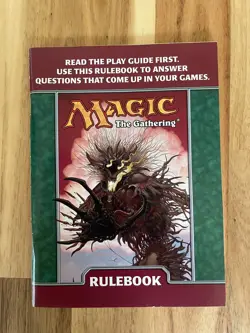 Magic: The Gathering Rulebook Starter Level 7th Edition Vintage MINT - Image 4
