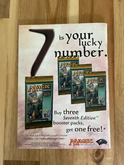 Magic: The Gathering Rulebook Starter Level 7th Edition Vintage MINT - Image 5