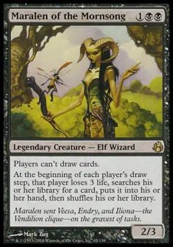 Maralen of the Mornsong - Damaged / Poor MTG Morningtide - Image 2