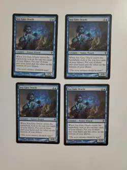 MtG Sea Gate Oracle LP x4 - Rise of the Eldrazi - Image 1