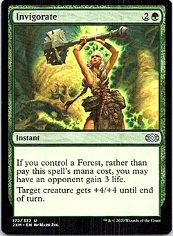 Invigorate Magic The Gathering Double Masters Light Play - Image 1