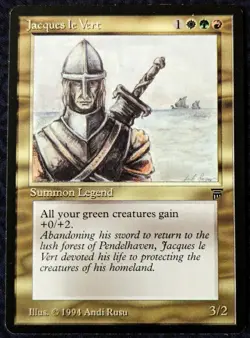 Jacques Le Vert - Legends - NM/Unplayed - MTG - Image 2