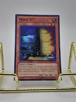 Yugioh Maxx "C" CT09-EN012 Super Rare Limited Very Light Play - Image 1