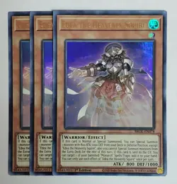 Yugioh x3 Edea The Heaven Squire BROL-EN078 Ultra Rare 1st Edition NEW - Image 1