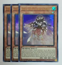 Yugioh x3 Edea The Heaven Squire BROL-EN078 Ultra Rare 1st Edition NEW - Image 2