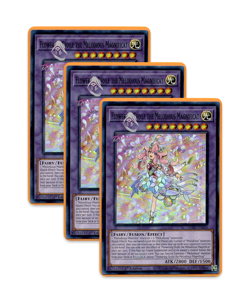 Yugioh! Flowering Etoile the Melodious Magnificat LEDE-EN036 (SR) 1st Ed 3x - Image 2