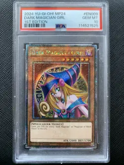YUGIOH MP24 QCR SECRET RARE DARK MAGICIAN GIRL PSA 10 Gem Mint 2024 - Image 3