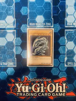Blue-Eyes White Dragon - OP28-EN001 - Near Mint NM - Ultimate Rare - Unlimited - Image 9