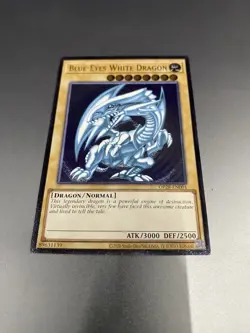 Blue-Eyes White Dragon - OP28-EN001 - Near Mint NM - Ultimate Rare - Unlimited - Image 2