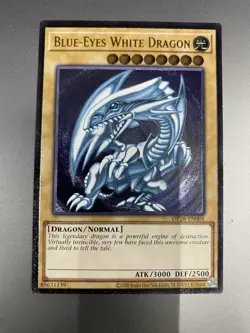 Blue-Eyes White Dragon - OP28-EN001 - Near Mint NM - Ultimate Rare - Unlimited - Image 7