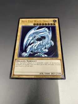Blue-Eyes White Dragon - OP28-EN001 - Near Mint NM - Ultimate Rare - Unlimited - Image 8
