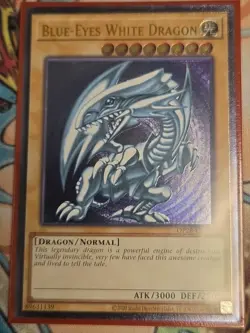 Blue-Eyes White Dragon - OP28-EN001 - Near Mint NM - Ultimate Rare - Unlimited - Image 1