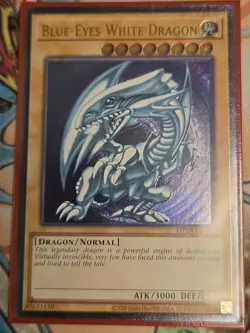 Blue-Eyes White Dragon - OP28-EN001 - Near Mint NM - Ultimate Rare - Unlimited - Image 6