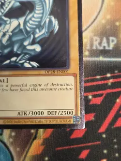 Blue-Eyes White Dragon - OP28-EN001 - Near Mint NM - Ultimate Rare - Unlimited - Image 7