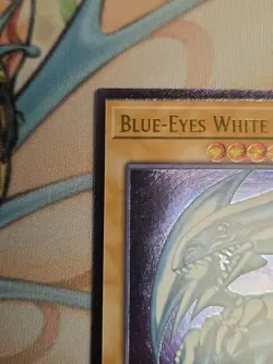 Blue-Eyes White Dragon - OP28-EN001 - Near Mint NM - Ultimate Rare - Unlimited - Image 9