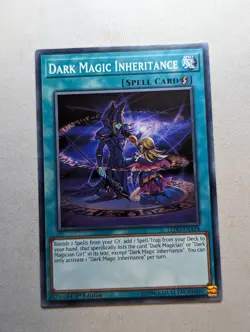 LEDD-ENA18 Dark Magic Inheritance Common 1st Edition Yugioh Card - Image 2