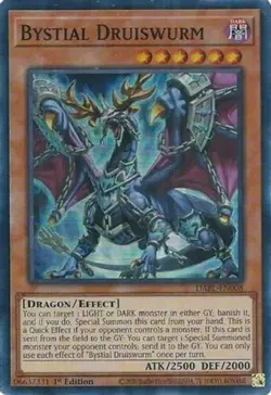 Yugioh! Bystial Druiswurm - DABL-EN008 - Super Rare - 1st Edition Near Mint, Eng - Image 2