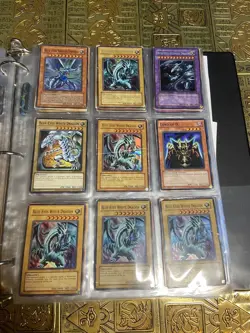 Yugioh Card Massive Vintage Binder Lot Lob Blue Eyes - Image 1