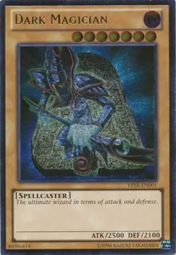 Yugioh! LP Dark Magician - YSYR-EN001 - Ultimate Rare - Unlimited Edition Lightl - Image 2