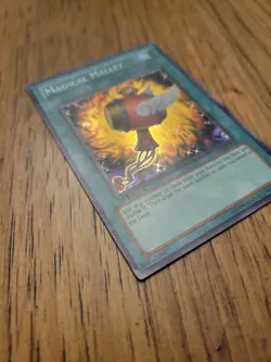 YuGiOh! Magical Mallet DP2-EN024 Super Rare 1st Edition Duelist Pack 2 - Image 2