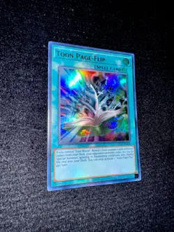 🔥 YUGIOH • TOON PAGE FLIP • TOCH-EN004 • ULTRA RARE • UNLIMITED • NM/M 🔥 - Image 3