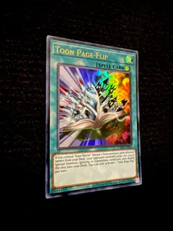 🔥 YUGIOH • TOON PAGE FLIP • TOCH-EN004 • ULTRA RARE • UNLIMITED • NM/M 🔥 - Image 5