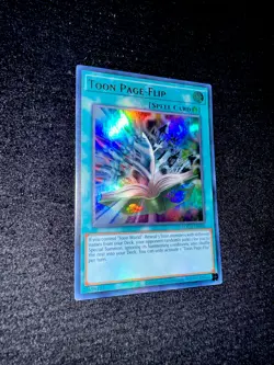 🔥 YUGIOH • TOON PAGE FLIP • TOCH-EN004 • ULTRA RARE • UNLIMITED • NM/M 🔥 - Image 7